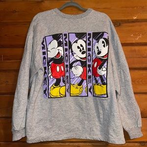 vintage space jam mickey sweatshirt